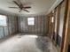 Bedroom under renovation with exposed framing and windows, ideal for customizing to your personal style at 4247 Helena Ne St, St Petersburg, FL 33703