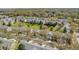 Aerial view of neighborhood shows well maintained townhome community and grounds at 2911 Bear Oak Dr, Valrico, FL 33594