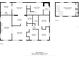 Two story detailed floor plan showcasing both floors, labeled rooms, dimensions, and total square footage at 3207 N 45Th St, Tampa, FL 33605