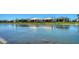 Waterfront homes in a newly developed community offering stunning views of the lake and a modern style at 4541 Mondrian Ct, Sarasota, FL 34240