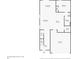 Layout of a residence with a living room, dining room, kitchen, bedroom, bathroom, and garage at 2303 Ashberry Ridge Dr, Plant City, FL 33563