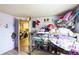 ' bedroom with light purple walls and a gray bunk bed at 7961 50Th N Ave, St Petersburg, FL 33709