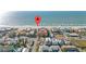 Beach access highlights desirable waterfront property; coastal community with modern townhomes at 2200 Bay Blvd # B, Indian Rocks Beach, FL 33785