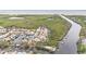 Waterfront community featuring mature landscaping, canals, boat docks and a beautiful nature preserve at 5802 Hatteras Palm Way, Tampa, FL 33615