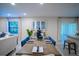Modern dining area with stylish decor and plenty of natural light for gatherings at 5048 Silver Bell Dr, Port Charlotte, FL 33948