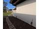 Exterior view of the house with some landscape at 201 Ravenna N St, Nokomis, FL 34275