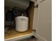 Interior shot of the Culligan water system underneath the kitchen sink at 201 Ravenna N St, Nokomis, FL 34275