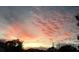 Beautiful sunset aerial view with pink clouds at 201 Ravenna N St, Nokomis, FL 34275