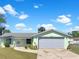 Charming single-story home with a well-manicured lawn, a two-car garage and lovely curb appeal at 523 Red Mangrove Ln, Apollo Beach, FL 33572