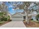 Charming single-story home with a two-car garage and well-maintained landscaping at 15121 Searobbin Dr, Lakewood Ranch, FL 34202