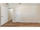 Bright bedroom featuring wood-look floors and white doors at 777 27Th S Ave, St Petersburg, FL 33705