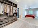 Spacious main bedroom with a custom closet and contemporary design elements at 8135 33Rd Ave N, St Petersburg, FL 33710