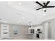 Kitchen with stainless steel appliances, a center island, and pendant lighting at 24299 Kingsway Cir, Punta Gorda, FL 33983