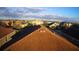 Neighborhood aerial view showcasing rooftops, landscaping, and the community's residential layout at 724 Parker Den Dr, Ruskin, FL 33570