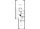 Second floor floor plan with primary bedroom, bedroom, walk-in closet, hall, and bath at 2108 Tarpon Landings Dr, Tarpon Springs, FL 34688
