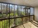 Enjoy the peaceful view of the lake from the balcony at 2108 Tarpon Landings Dr, Tarpon Springs, FL 34688