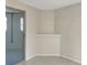 Bedroom featuring tile flooring, a sliding glass door, and neutral paint at 301 Francis Dr, Apollo Beach, FL 33572