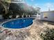 Beautiful in-ground pool with brick paver deck and privacy landscaping at 6440 22Nd S St, St Petersburg, FL 33712