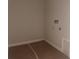 A freshly painted room with white trim and floor covering, offering a blank canvas for customization at 7268 Deer Valley Circle, Tampa, FL 33635