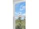 Window view of blue sky and foliage at 1067 Signet, Apollo Beach, FL 33572