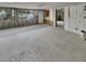 Renovation of a living room with exposed framework and a blank canvas awaiting transformation at 2826 46Th S St, Gulfport, FL 33711