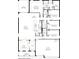 Layout of home featuring 4 bedrooms, 3 bathrooms, 3-car garage, kitchen, great room, lanai and flex/den at 2994 Alesio Ave, North Port, FL 34286