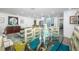 Open-concept living and dining area featuring a modern design and plenty of natural light at 1825 Alberta Dr, Clearwater, FL 33756