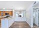 Bright kitchen featuring stainless steel appliances, wood cabinets, and a stylish backsplash at 5729 Baywater Dr # 5729, Tampa, FL 33615