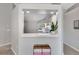 Open view of the kitchen from the living area showing white cabinets at 669 Lakemont Dr, Brandon, FL 33510