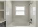 Stylish bathroom with white subway tile and shower combination at 3307 W Ballast Point Blvd, Tampa, FL 33611