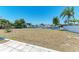 Spacious backyard with room for a pool and waterfront access at 149 Roselle Ct, Port Charlotte, FL 33952