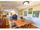 Comfortable dining area, well-lit, and seamlessly connects to the office space at 5769 E Price Blvd, North Port, FL 34288