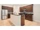 Beautiful kitchen with granite countertops, stainless appliances, and tile backsplash at 6160 Castleton Hollow Rd, Riverview, FL 33578