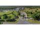 Areal view of the entrance of the neighborhood, with the lake at the distance at 12654 Oak Hill Way, Parrish, FL 34219