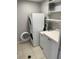 Laundry area with stacked washer/dryer at 8111 Lakewood Main St # 207, Lakewood Ranch, FL 34202