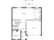 Layout showcasing an open kitchen, great room, and ground-floor bedroom 5 at 11660 Firespike St, Riverview, FL 33578