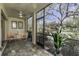 Relaxing screened-in patio area, perfect for enjoying the outdoors with nature views at 13794 Marseilles Ct, Clearwater, FL 33762