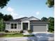 Charming single-story home with a two-car garage and a well-manicured lawn at 25575 Calusa Dr, Punta Gorda, FL 33955