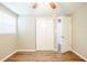 Bedroom with fan and a window at 4218 E Paris St, Tampa, FL 33610