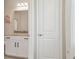 Full bathroom featuring granite vanity and modern fixtures at 2709 Coco Palm Cir, Wesley Chapel, FL 33543