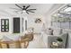 Relaxing living room featuring modern furniture, decor, and plenty of natural light at 4907 21St W Ave, Bradenton, FL 34209