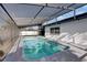 Indoor swimming pool with a covered patio at 4907 21St W Ave, Bradenton, FL 34209