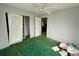Bright bedroom with a ceiling fan, closet and nice view from windows at 2155 Webber St, Sarasota, FL 34239