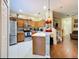 Spacious kitchen with stainless steel appliances and plenty of cabinet space at 11805 Castine St, New Port Richey, FL 34654