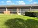 A view of the backyard and screened in patios at 11535 52Nd E Ct, Parrish, FL 34219