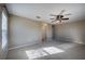 Bright bedroom with ample natural light and a ceiling fan, ready for your personal touch at 31028 Baclan Dr, Wesley Chapel, FL 33545