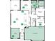 This home features an open floor plan, 3 car garage, 3 bedrooms, 2 baths, den, lanai, and kitchen at 26170 Mindanao Ln, Punta Gorda, FL 33983