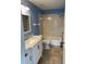 Inviting full bathroom featuring a new vanity and a shower/tub combination at 1210 Etchfield Cir, Brandon, FL 33511