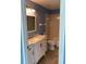 Updated bathroom featuring marble vanity top, toilet, and shower-tub combo at 1210 Etchfield Cir, Brandon, FL 33511