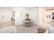 Dining area with round table and white walls at 25298 Jubal St, Punta Gorda, FL 33955
